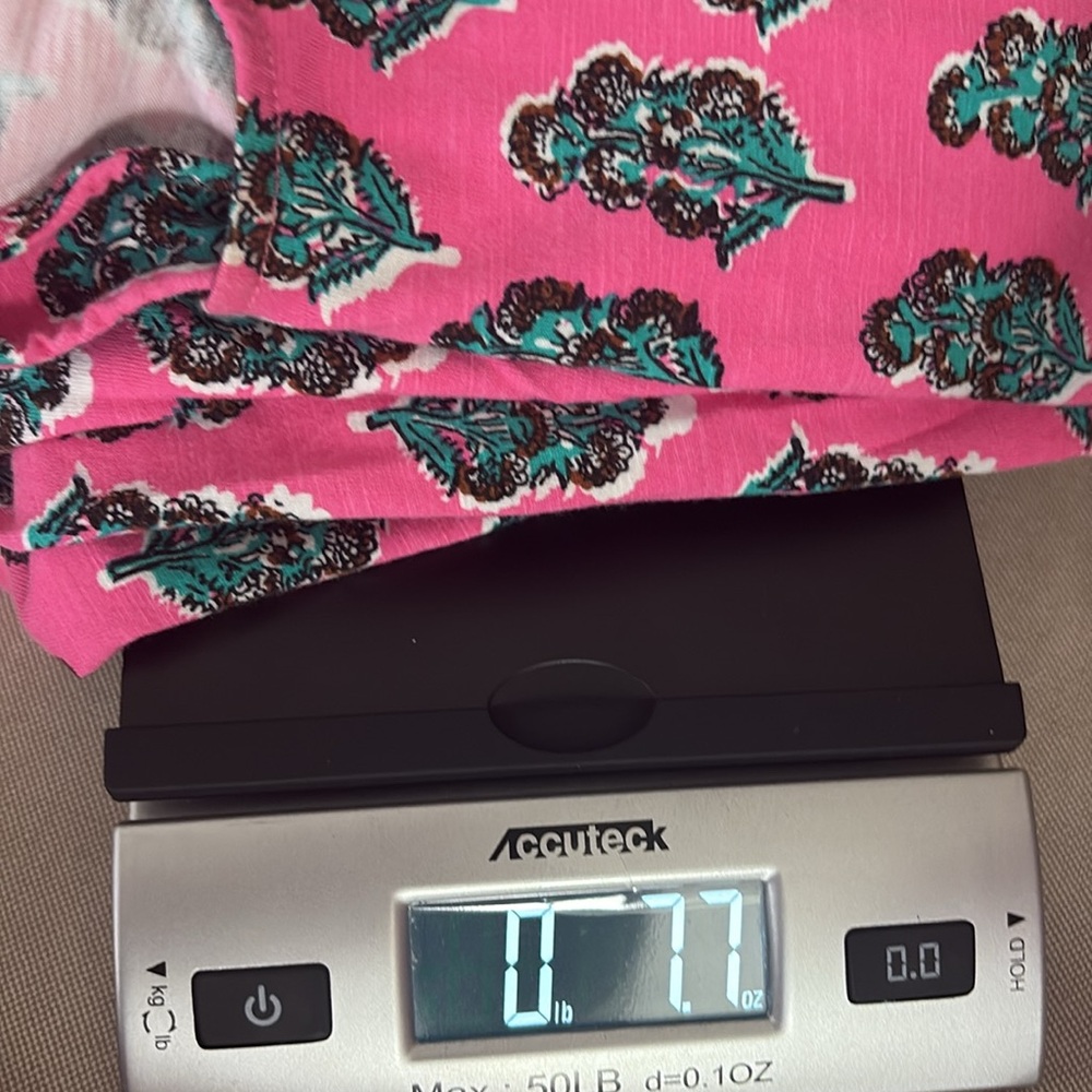 Boden Swing Jersey Dress Pink Artisan Bloom Sleeveless  Women 16-18 NO WAIST TIE - Picture 13 of 13